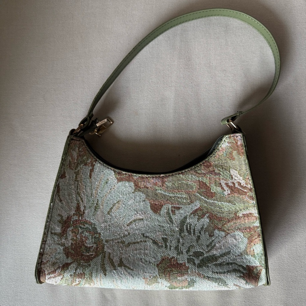 YesStyle Green Floral bag